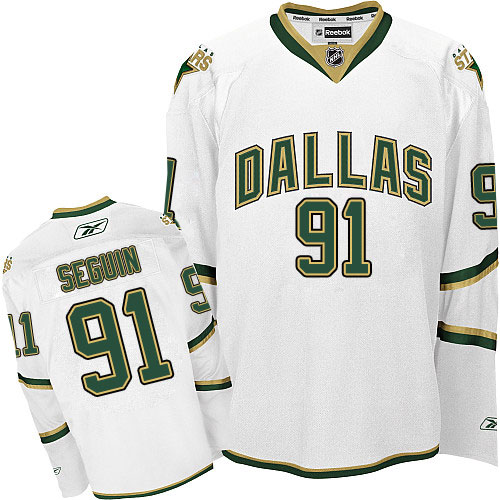 Dallas Stars Trikot #91 Tyler Seguin Authentic Weiß Reebok 3rd